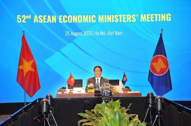 Khai mạc Hội nghị các Bộ trưởng kinh tế ASEAN trực tuyến lần thứ 52