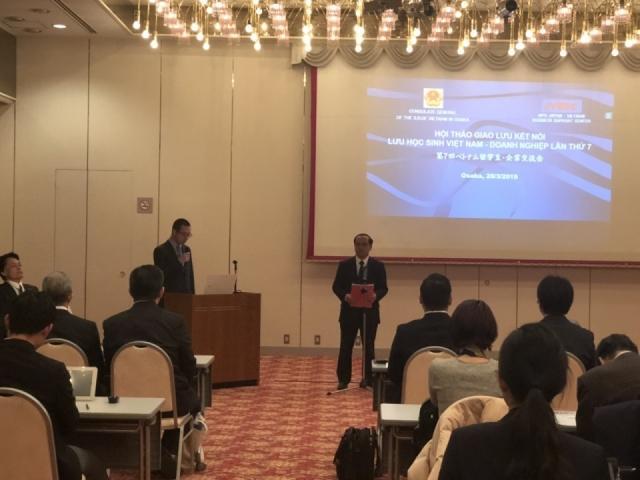 Giao lưu kết nối sinh viên Việt Nam và doanh nghiệp Nhật Bản lần thứ 7