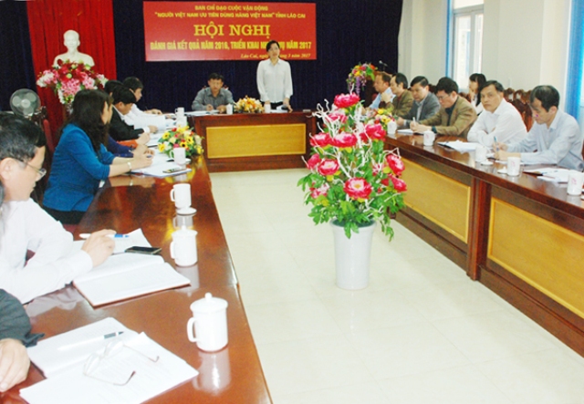 Lào Cai: Đẩy mạnh Cuộc vận động “Người Việt Nam ưu tiên dùng hàng Việt Nam” 