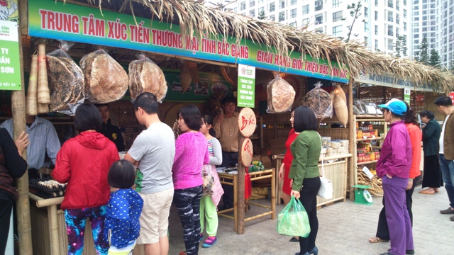 Bắc Giang: Đưa hàng Việt về nông thôn ngày càng thu hút sự quan tâm của nhiều doanh nghiệp