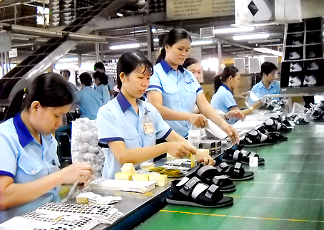 Việt Nam vươn lên thứ 3 về xuất khẩu giày dép vào EU