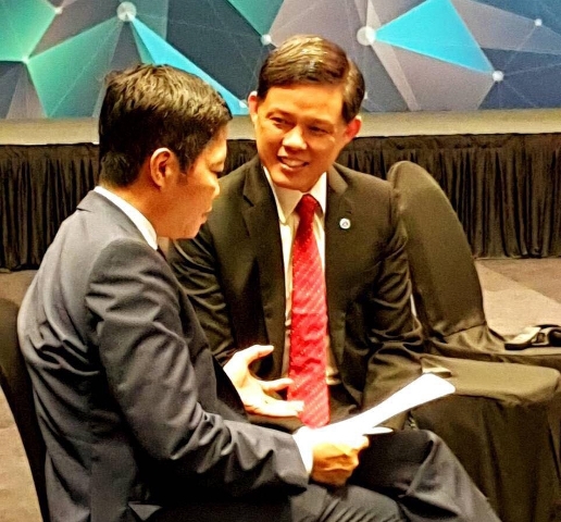 Bộ trưởng Trần Tuấn Anh tiếp song phương Bộ trưởng Bộ Công Thương Singapore