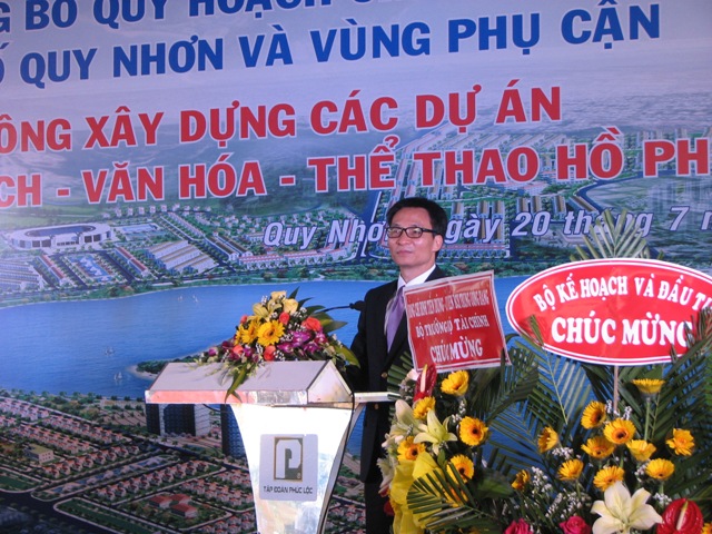 Công bố Quy hoạch thành phố Quy Nhơn đến năm 2035, tầm nhìn 2050 và Khởi công các dự án Khu đô thị Du lịch-Văn hóa-Thể thao hồ Phú Hòa
