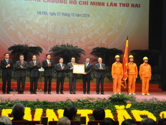 EVN: Đón nhận Huân chương Hồ Chí Minh