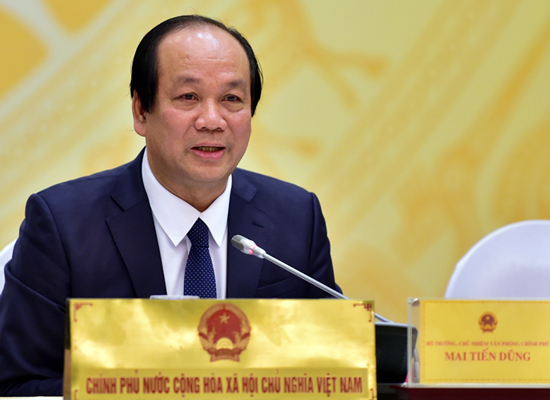Bộ trưởng Mai Tiến Dũng thông báo lý do dừng Dự án điện hạt nhân Ninh Thuận