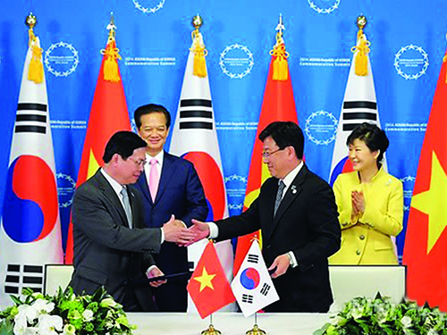 Hiệp định Thương mại Tự do Việt Nam-Hàn Quốc có hiệu lực kể từ ngày 20/12/2015
