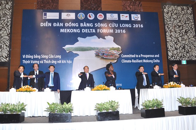 Mekong Delta Forum 2016: Vì Đồng bằng sông Cửu Long thịnh vượng và thích ứng với biến đổi khí hậu