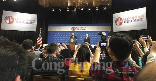 Hội nghị thượng đỉnh Mỹ - Triều Tiên lần thứ hai: Mỹ - Triều Tiên không đạt được thỏa thuận, không ra được tuyên bố chung