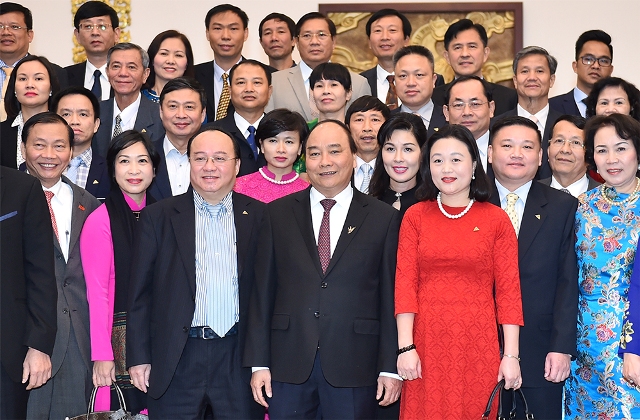 Thủ tướng tiếp Hiệp hội Phát triển hàng tiêu dùng Việt Nam