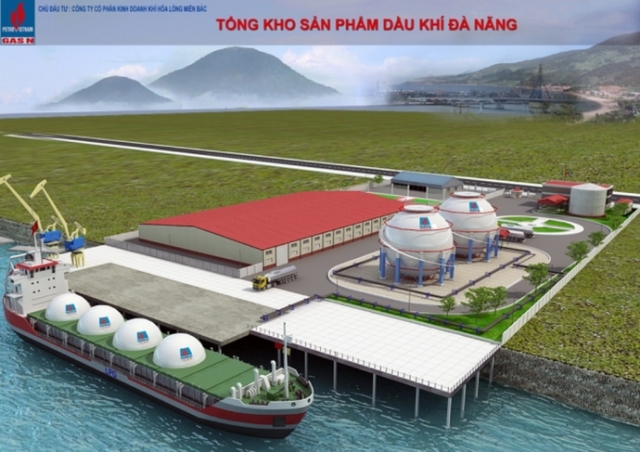 Khánh thành Tổng kho sản phẩm dầu khí Đà Nẵng
