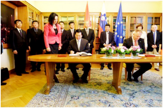Hiệp định hợp tác kinh tế Xlôvenia được ký kết - đòn bẩy hữu hiệu cho kinh tế, thương mại song phương