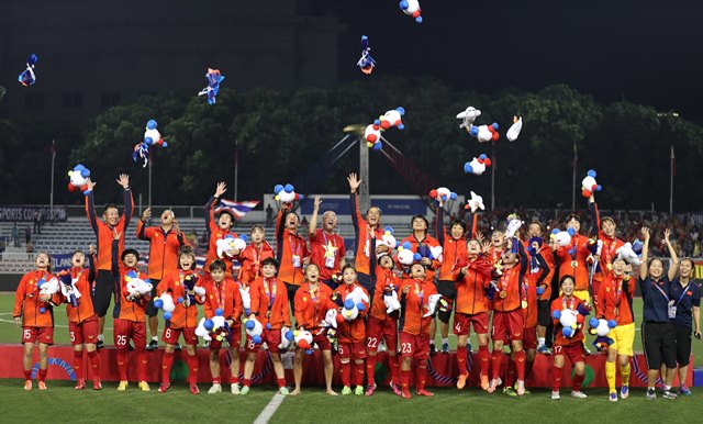 Ðội tuyển bóng đá Việt Nam vẫn giữ vị trí số 1 Ðông - Nam Á