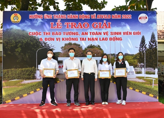 Vedan Việt Nam tổ chức Hội thi Báo tường mang chủ đề: “Tâm điểm tháng An toàn vệ sinh lao động năm 2022”